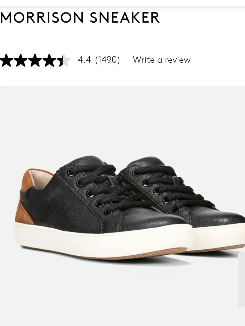 Naturalizer Morrison Sneaker Size 10